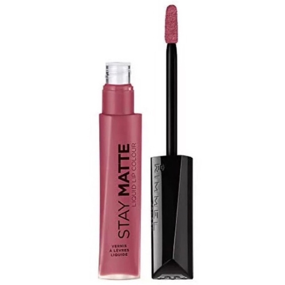 Rimmel London Stay Matte Liquid Lip Colour, (#210 Rose & Shine) (NWT)